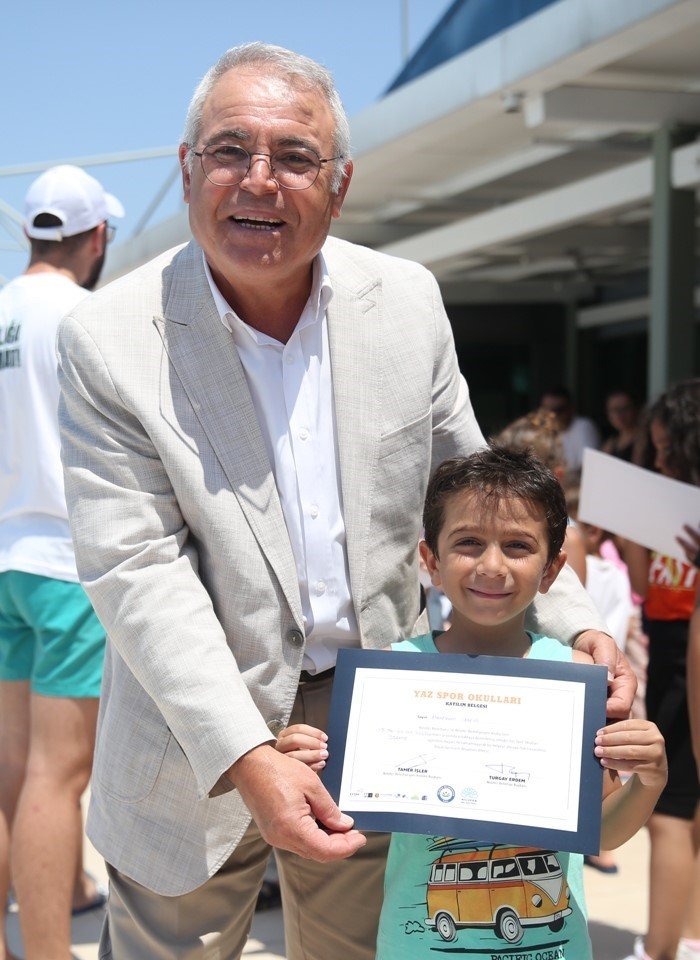 Nilüfer Yaz Spor Okulları’nda ilk dönem bitti