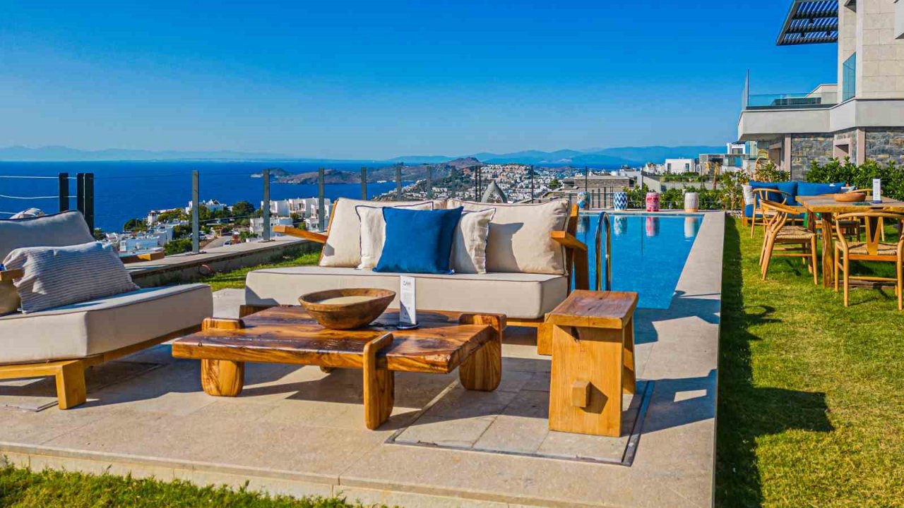 Bodrum’da manzaralı villa projesinde yaşam başlıyor