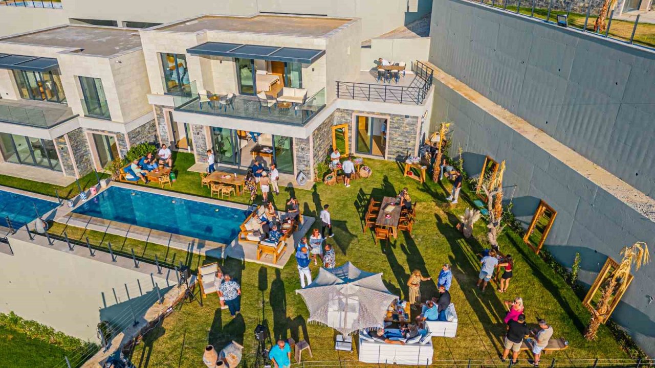 Bodrum’da manzaralı villa projesinde yaşam başlıyor