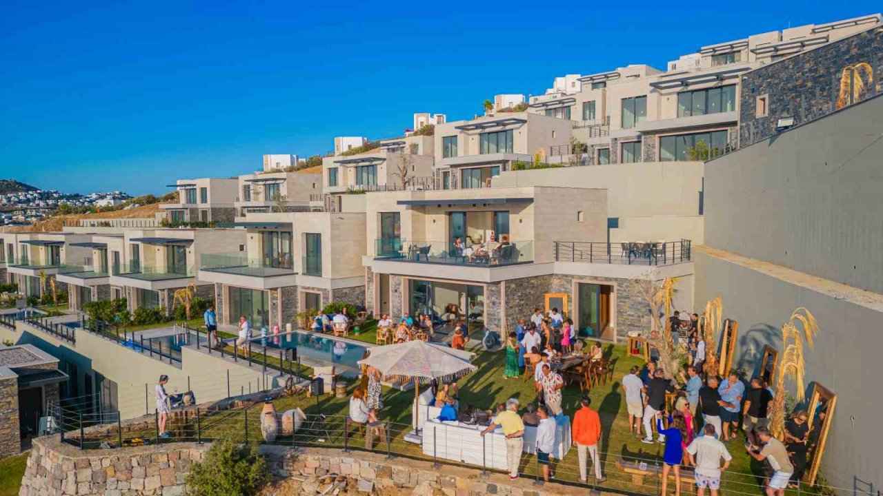 Bodrum’da manzaralı villa projesinde yaşam başlıyor