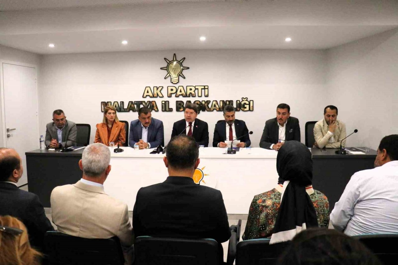 Adalet Bakanı Tunç, Malatya’da incelemelerde bulundu