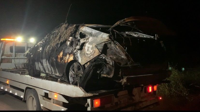 Ankara’da kazaya karışan iki araç alev topuna döndü: 6 yaralı