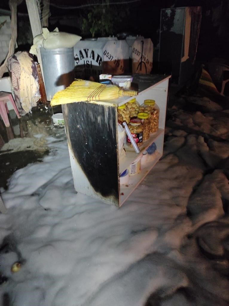 Hatay’da ev yangını