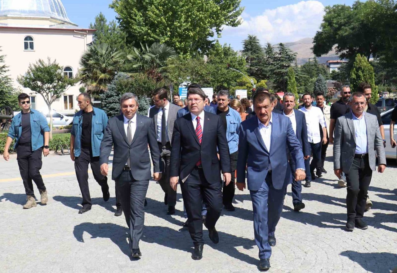 Adalet Bakanı Tunç, Malatya’da incelemelerde bulundu