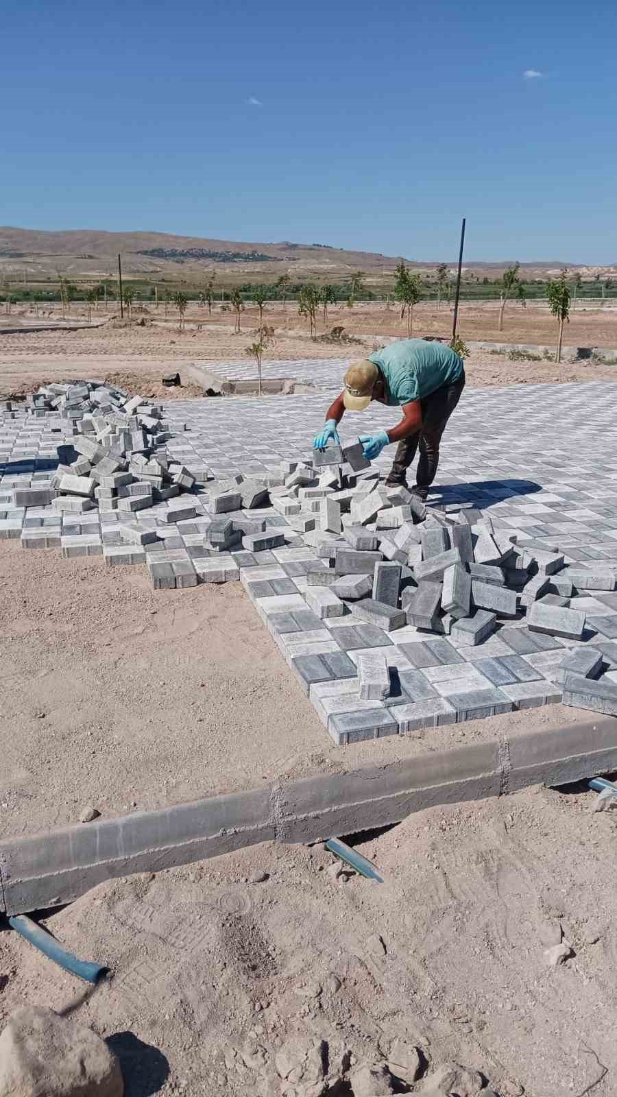 Gülşehir Millet Bahçesi’nde sona geliniyor