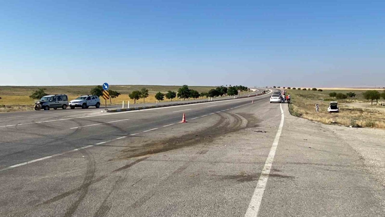 Konya’da trafik kazası