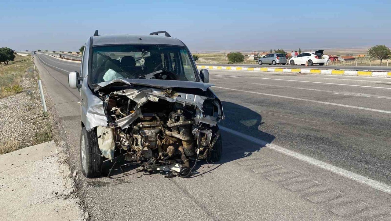 Konya’da trafik kazası