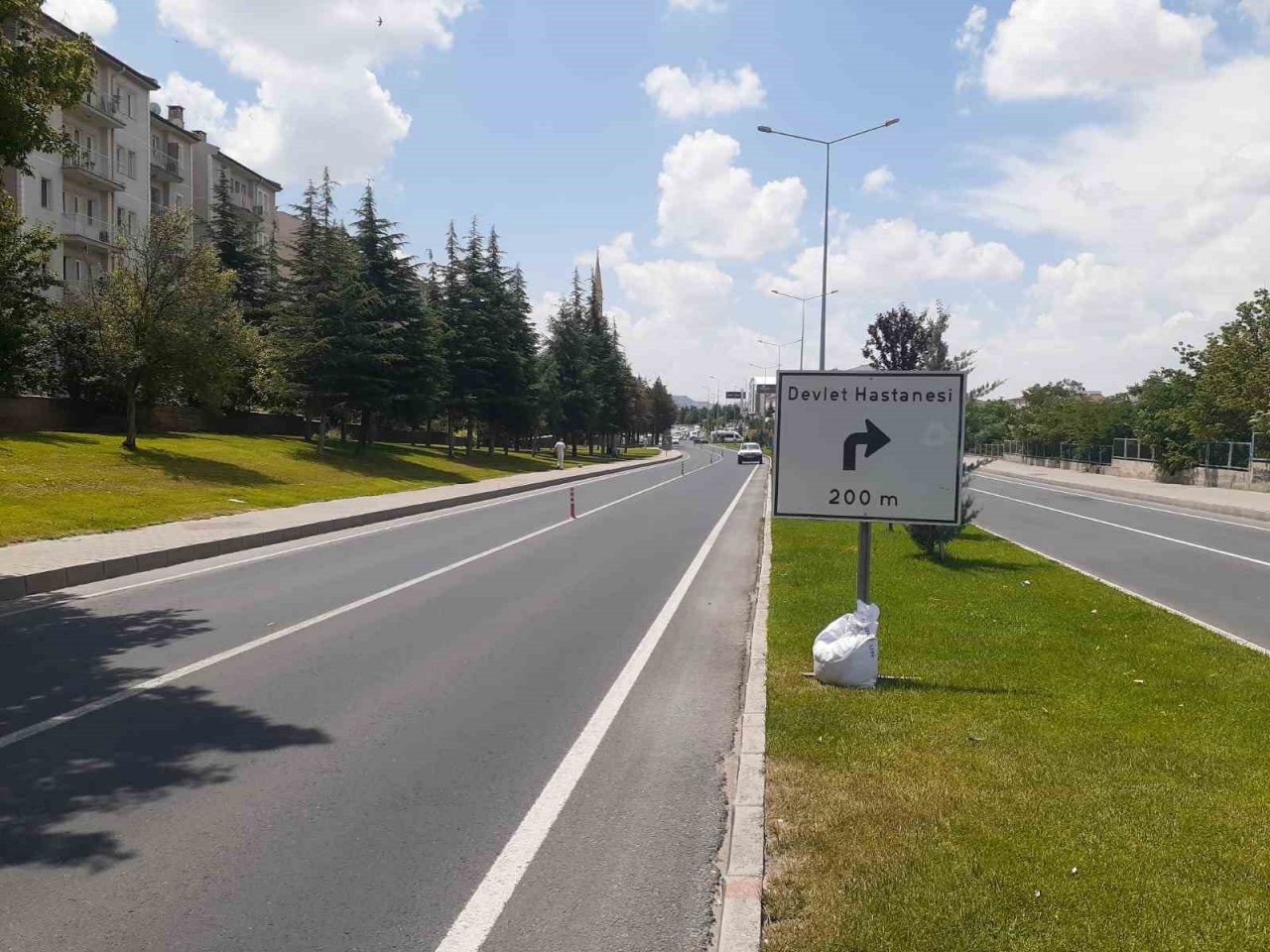 Nevşehir- Avanos karayolu asfalt yenileme çalışmaları başladı