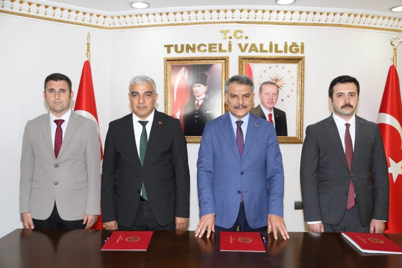 Tunceli’de 550 kapasiteli yurt için protokol imzalandı