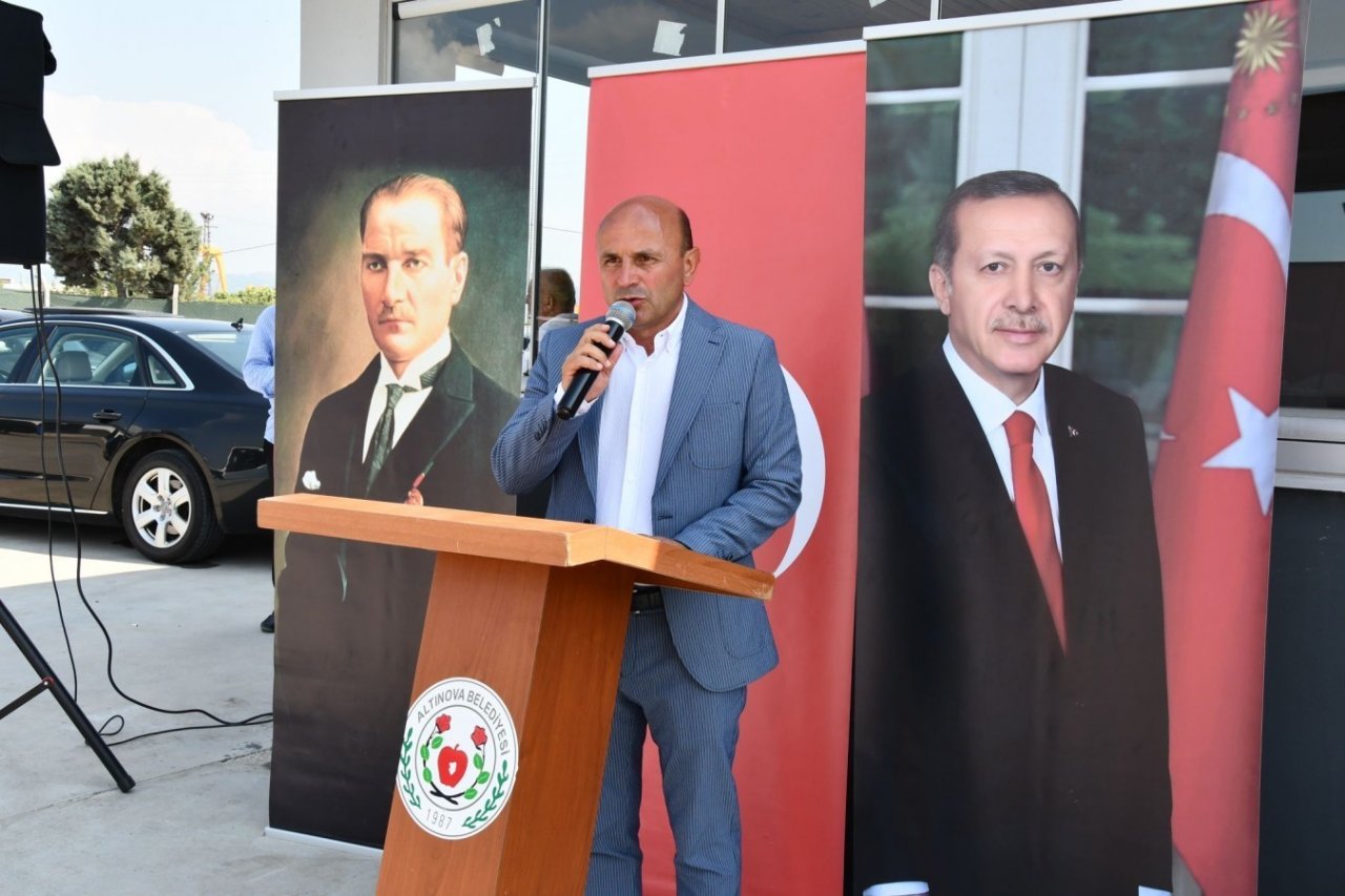 Altınova Belediyesi Fen İşleri Müdürlüğü ek hizmet binası açıldı