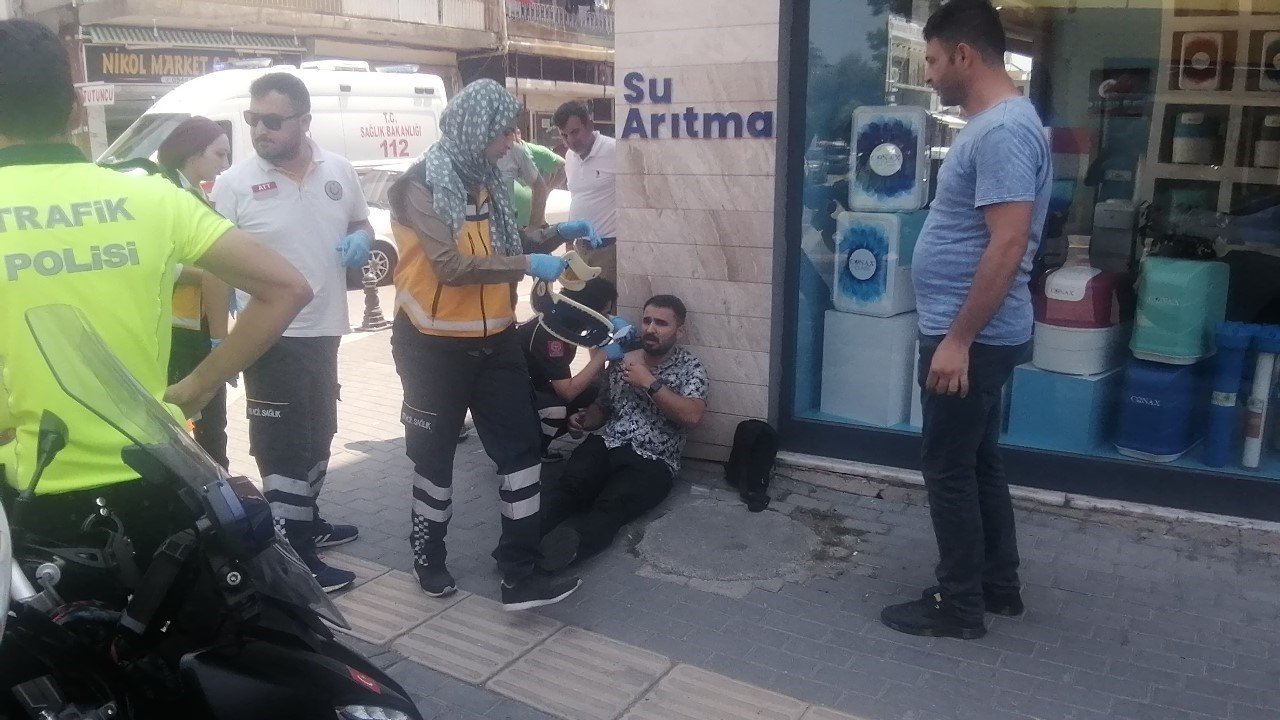 Sinyalsiz dönüş kaza getirdi