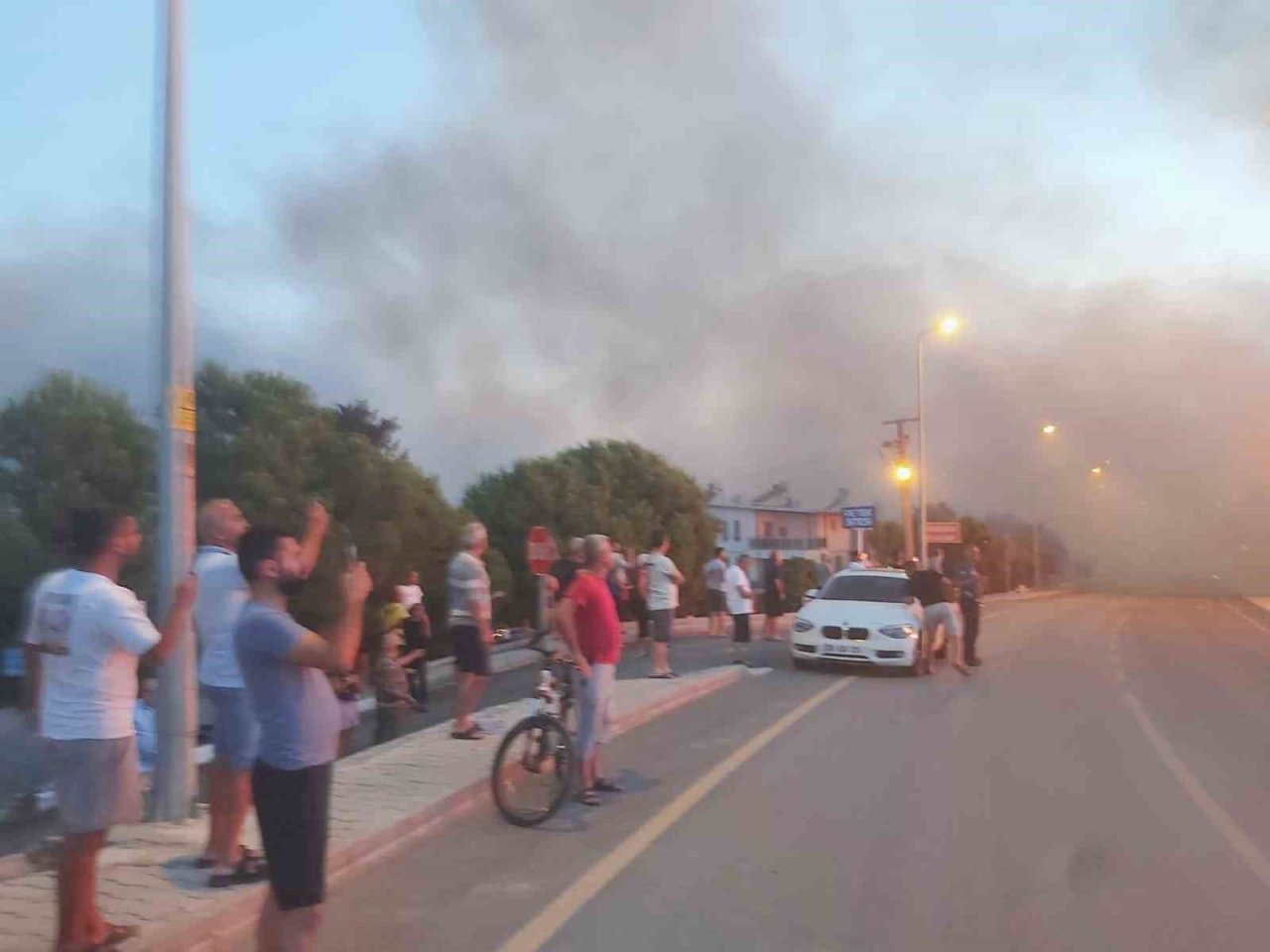 Didim’de makilik yangını