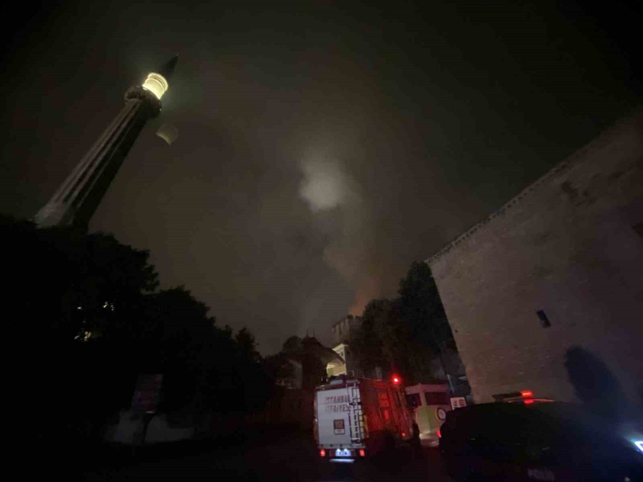 Topkapı Sarayı’ndaki tarihi restoranda yangın