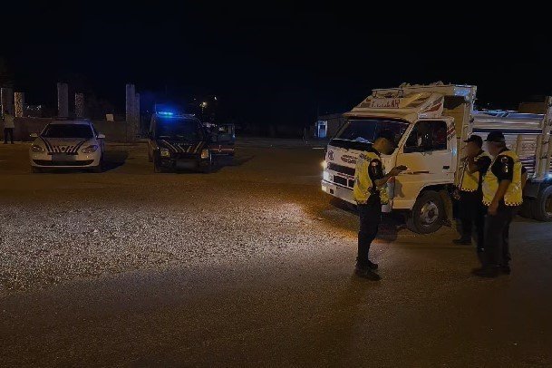 Alkollü sürücü denetiminde 89 sürücüye 151 bin TL idari para cezası