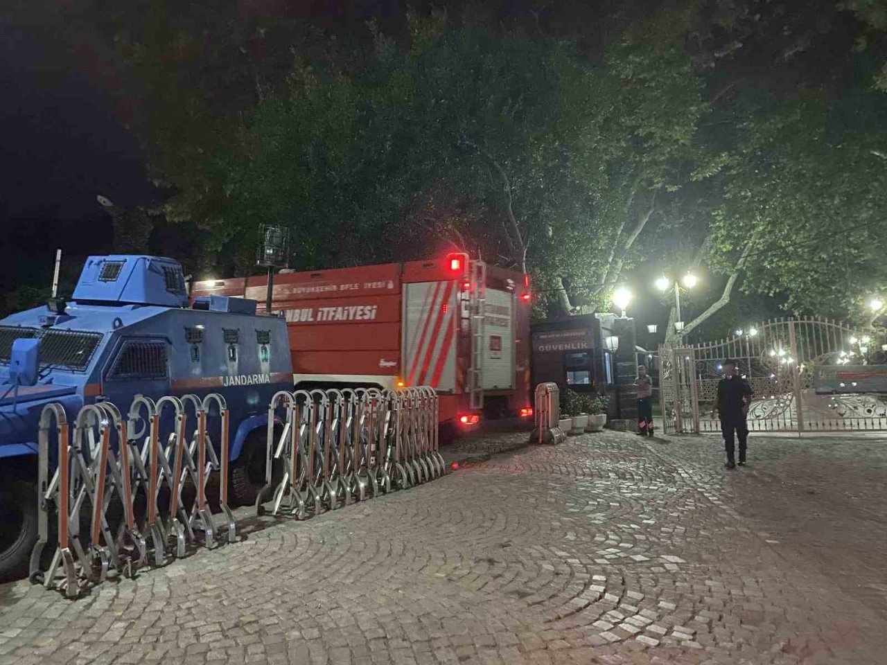 Topkapı Sarayı’ndaki tarihi restoranda yangın