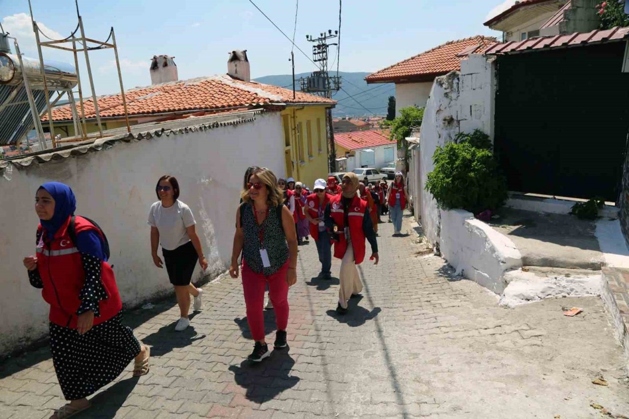 ‘Damla’ gönüllüleri Muğla’da