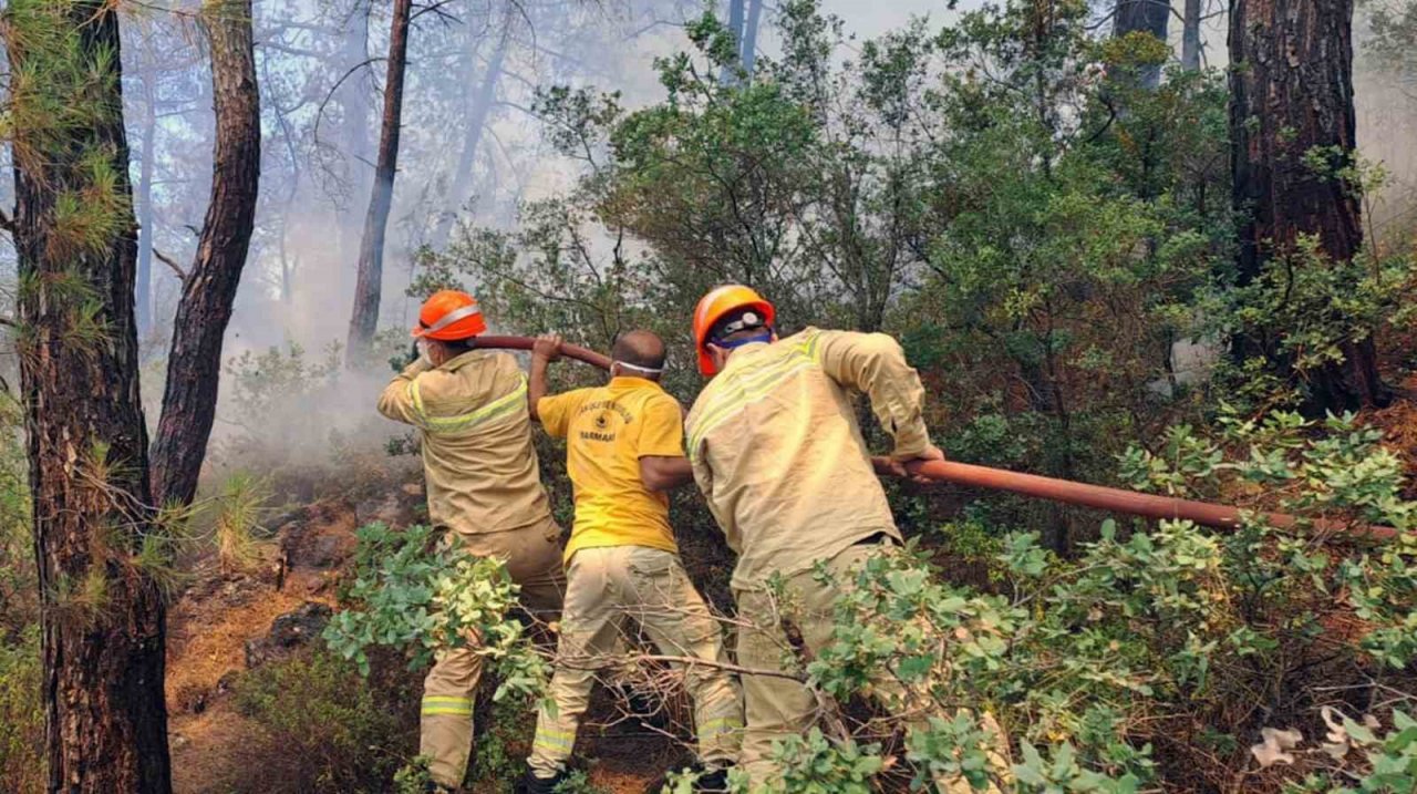 Muğla’da 3 saatte 6 yangın