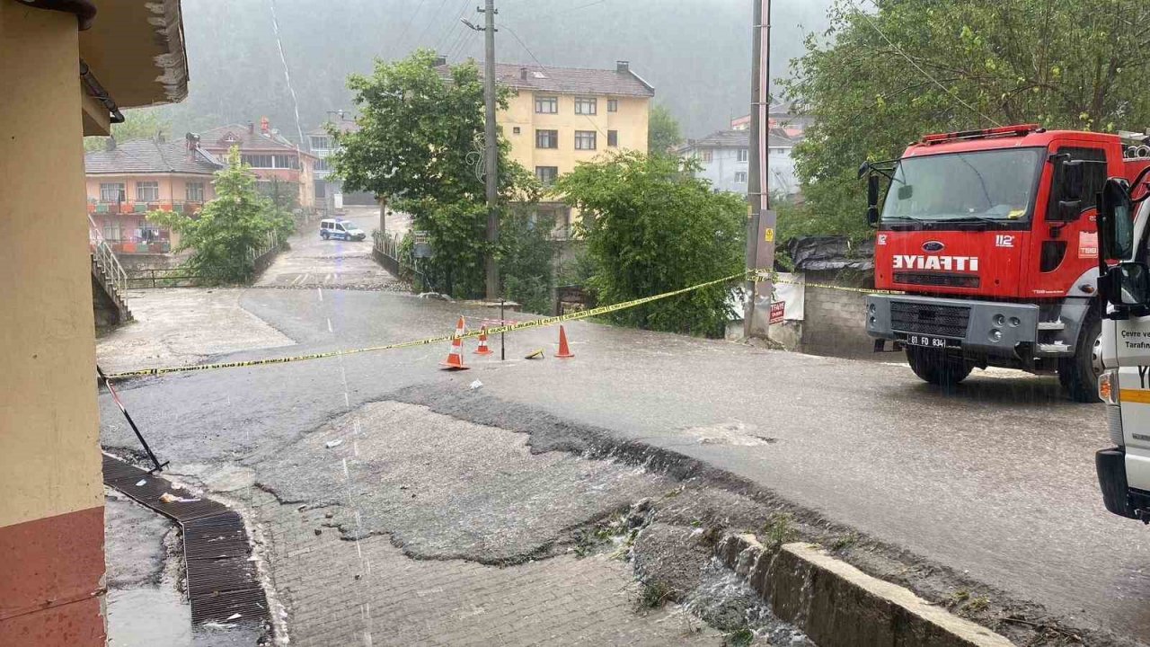 Düzce’de köprü çökme riskine karşı trafiğe kapatıldı