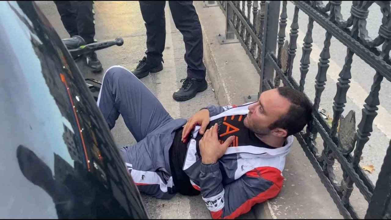 Kadıköy’de kaza yaptı, aranması çıktı