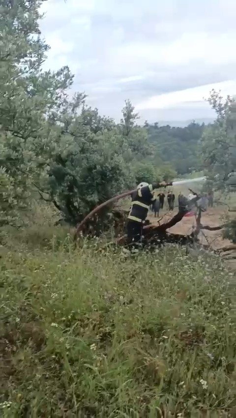Sobayı benzinle yakmak istedi, evi yaktı