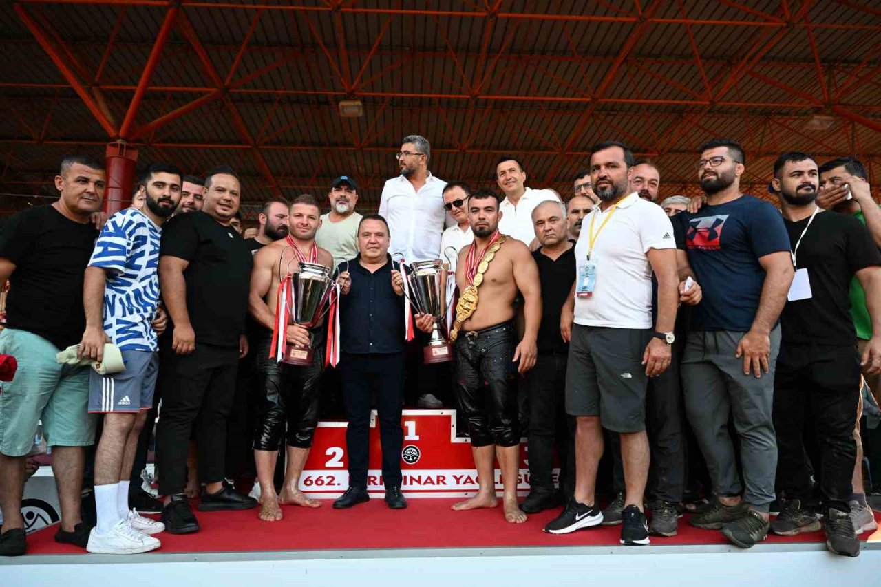 Kırkpınar’da, Antalya Büyükşehir fırtınası esti