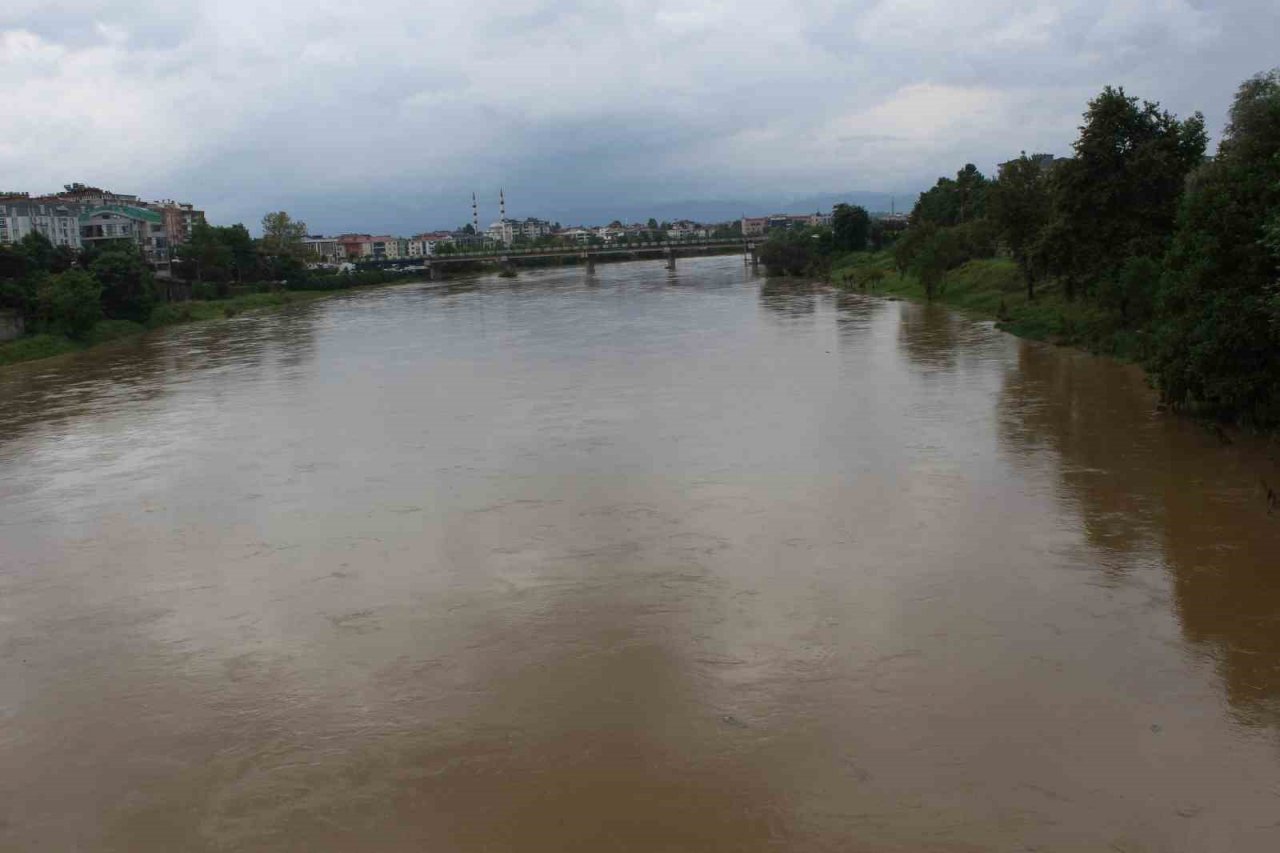 Yeşilırmak çamur aktı