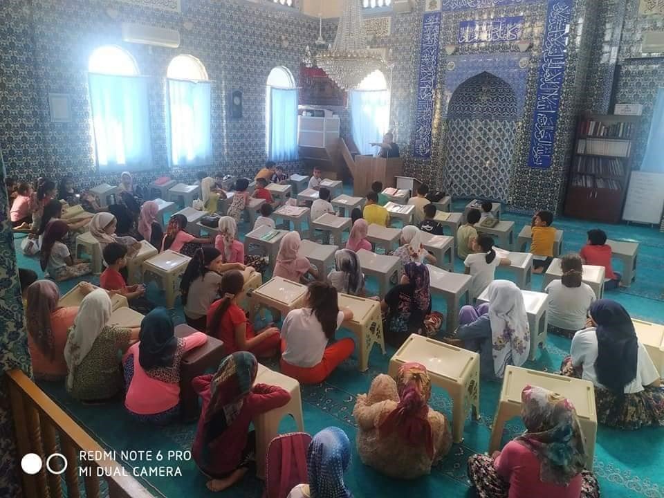 Köşk’te çocuklar yaz tatilini en iyi şekilde değerlendiriyor