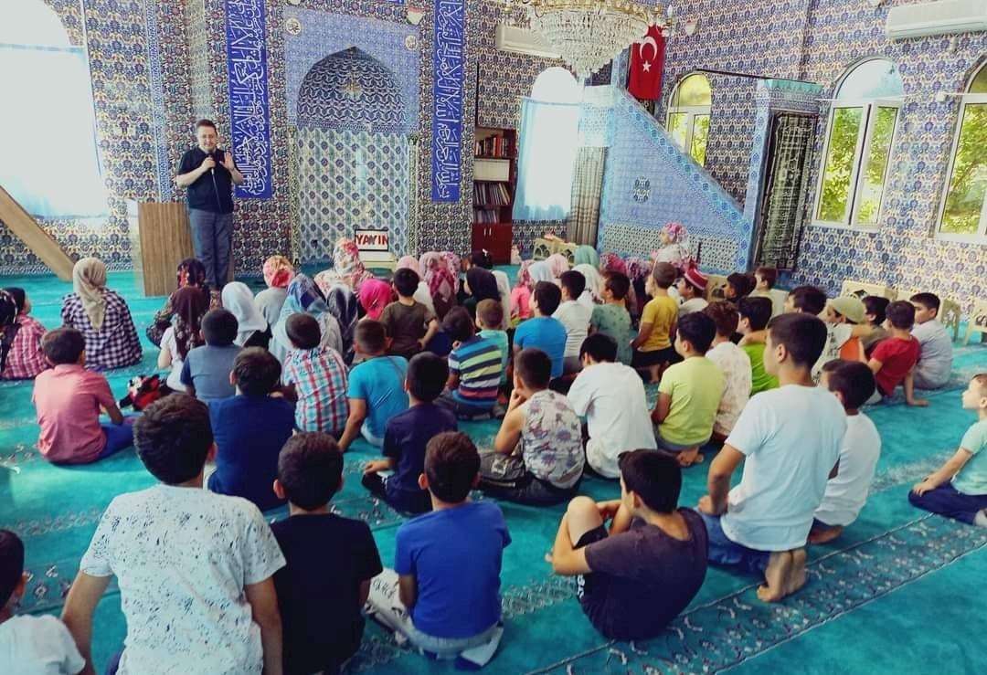 Köşk’te çocuklar yaz tatilini en iyi şekilde değerlendiriyor