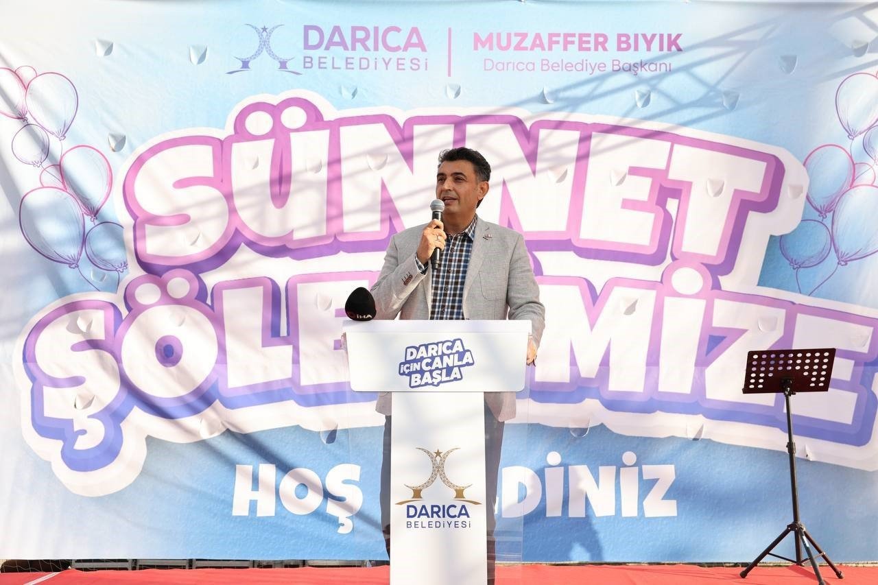 850 çocuk şölenle sünnet edildi