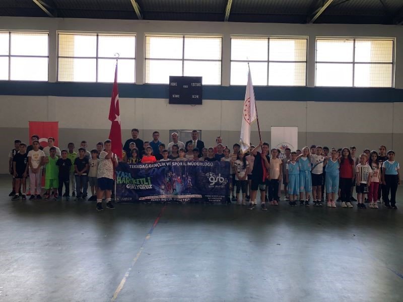 Ergene’de yaz spor okulları açıldı