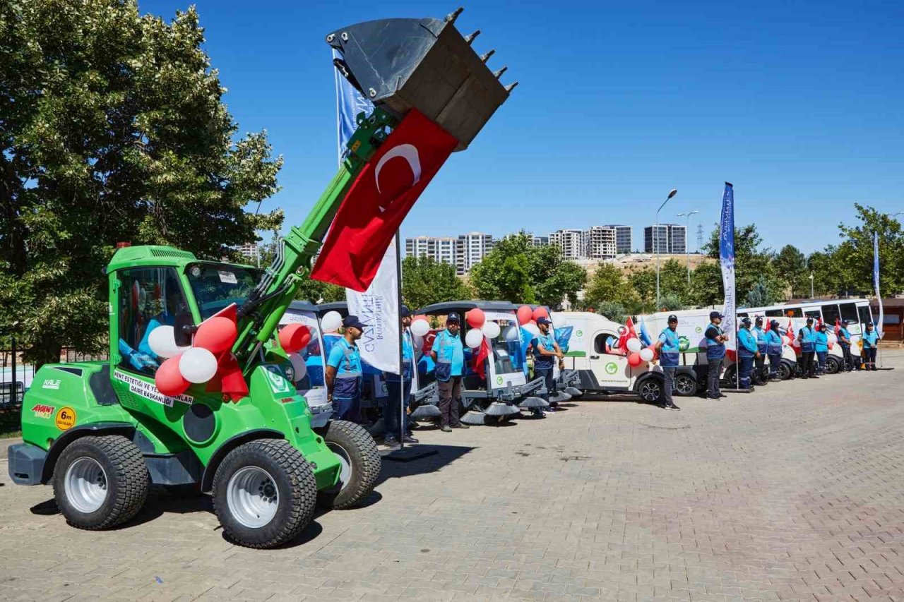 Gaziantep çevre dostu elektrikli araçlarla temizlenecek