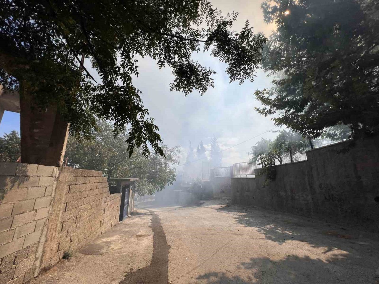 Kahramanmaraş’ta korkutan yangın