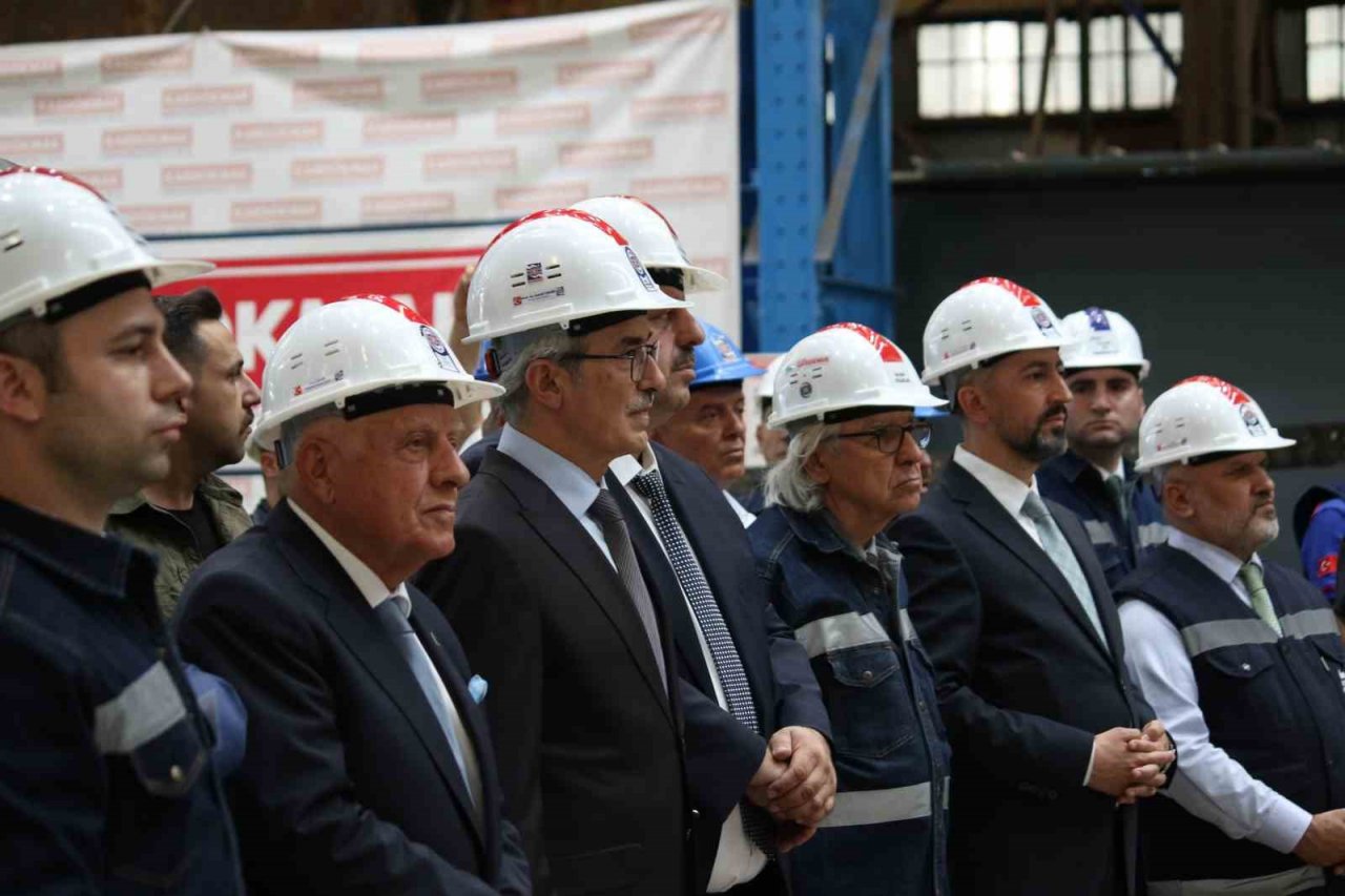 Yerli ve milli vagona ilk demiryolu tekeri seti sevk ediliyor