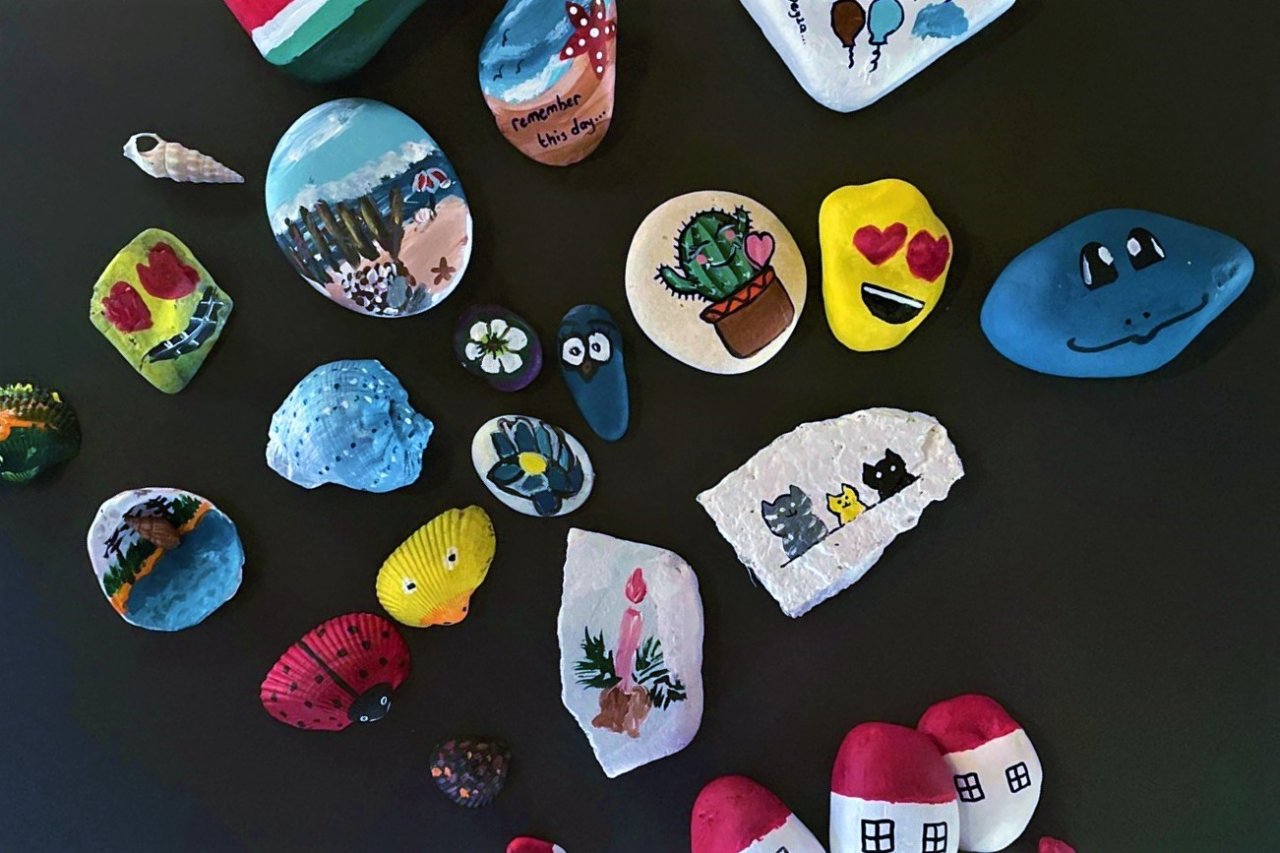 Keçiörenli kadınlar taş boya eğitimini tamamladı