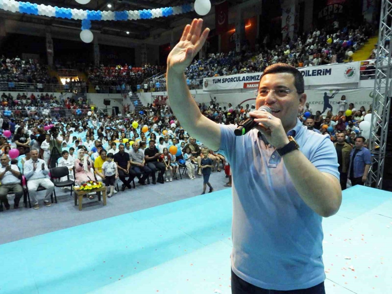 Kepez’in eğlenceli yaz spor okulu başladı