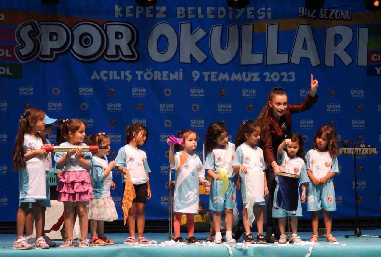 Kepez’in eğlenceli yaz spor okulu başladı