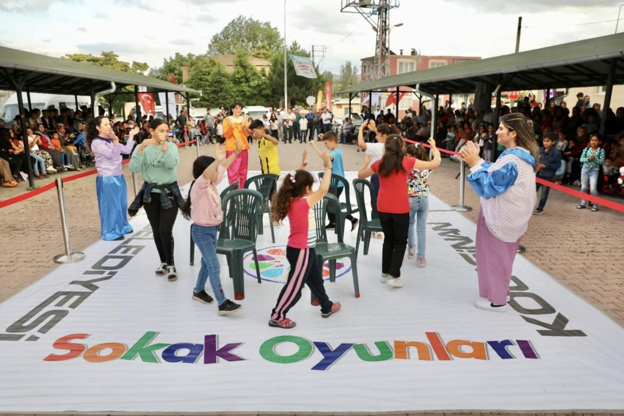 Kocasinan’da sokak oyunları başladı