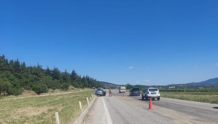 Manisa’da otomobille traktör çarpıştı: 7 yaralı