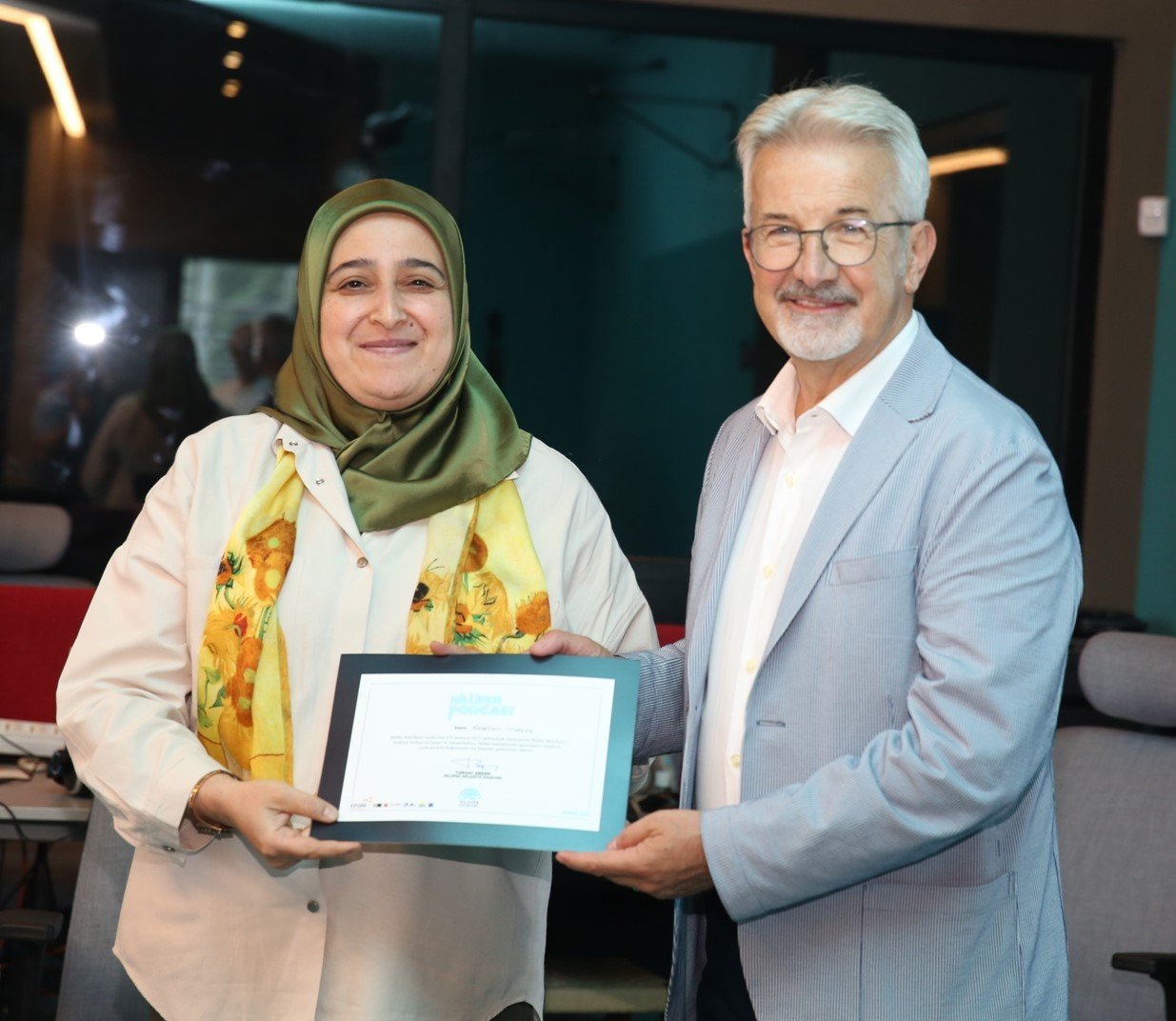 Podcast atölyesi ilk mezunlarını verdi