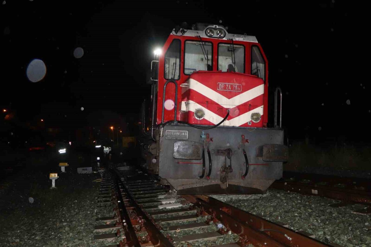 Samsun’da yük treni raydan çıktı