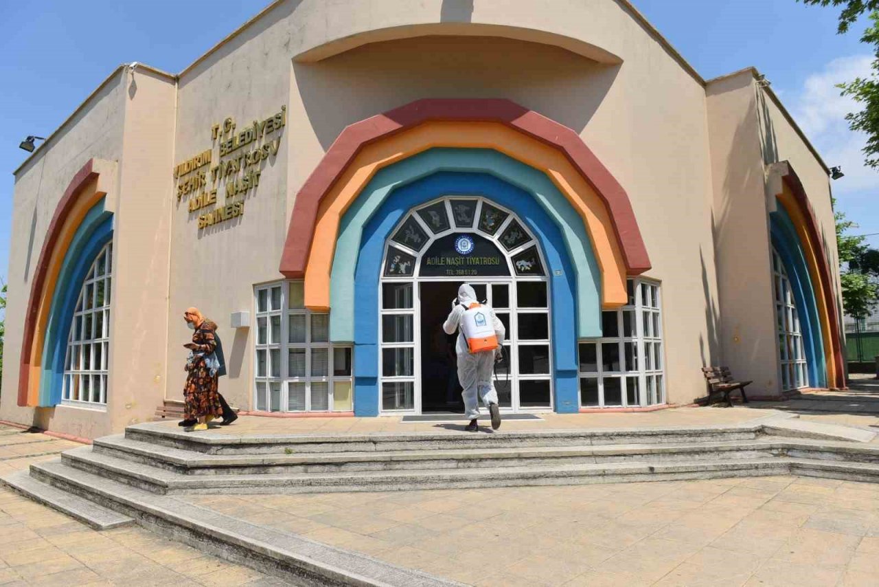 Yıldırım’da ilaçlama çalışmaları devam ediyor