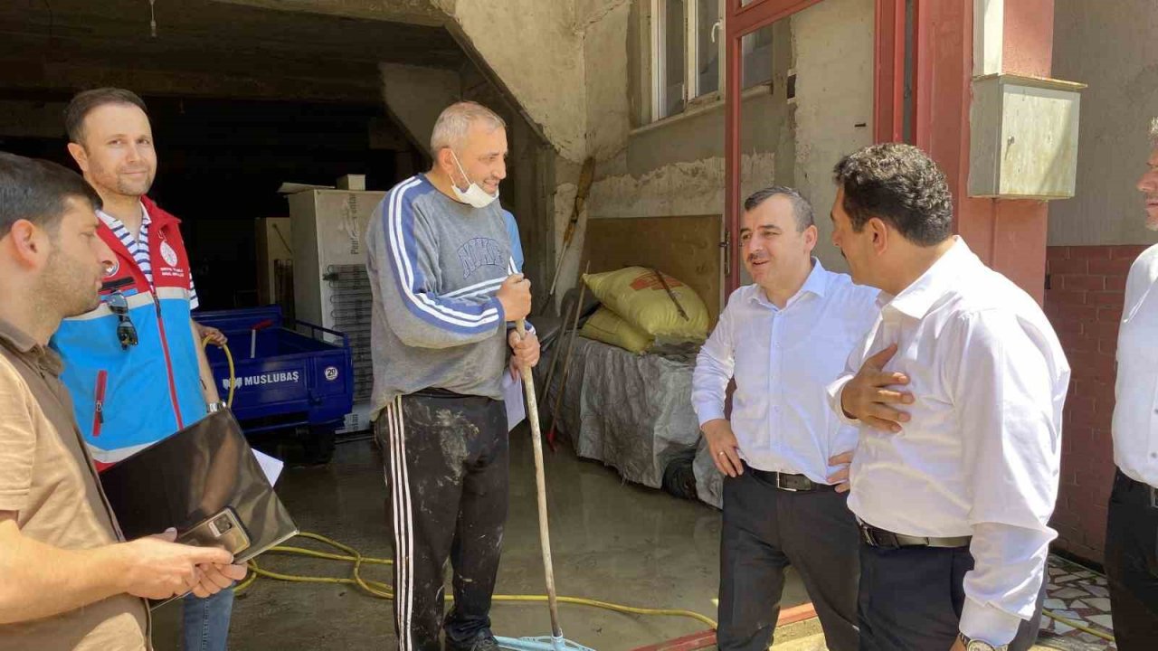 Karapınar beldesinde hasar tespit çalışmaları başladı