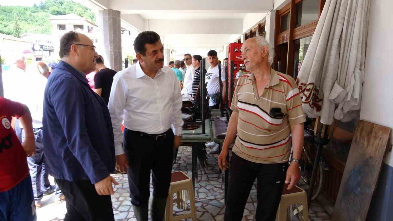 Karapınar beldesinde hasar tespit çalışmaları başladı