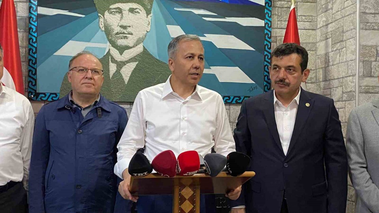 İçişleri Bakanı Yerlikaya: “Defterdarlık zarar tespit çalışmalarını yapıyor”