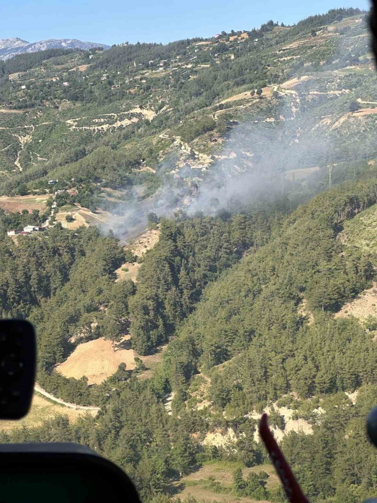 Adana’da ikinci orman yangını: Ekipler müdahaleye başladı