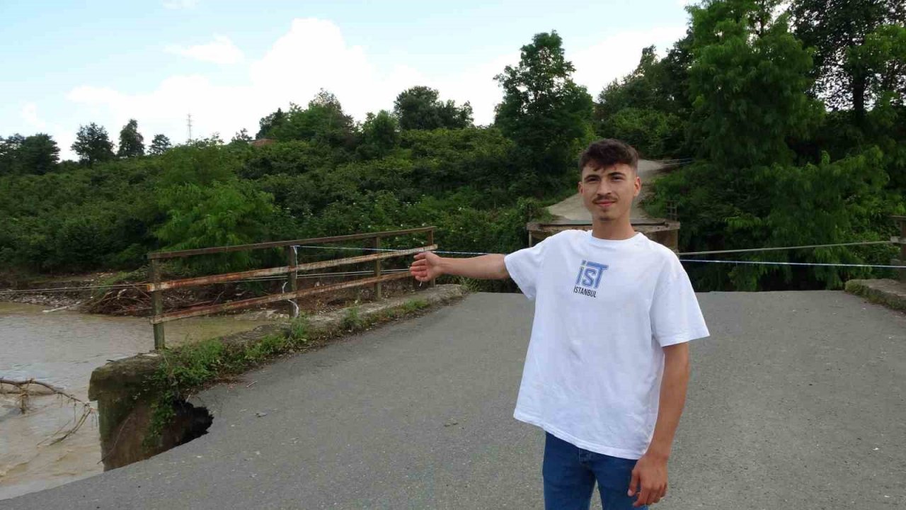 Türkülere konu olan Ordu’nun dereleri yıktı geçti