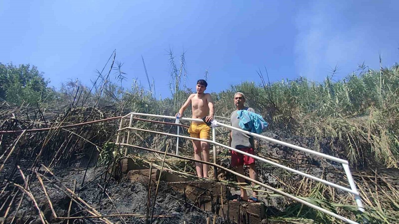 Dünyaca ünlü falezlerdeki yangın ağlattı