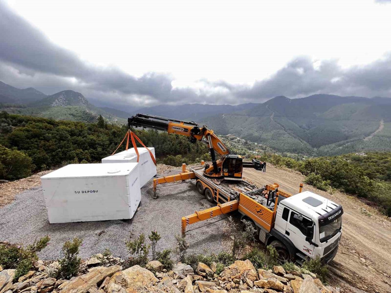 ASAT Gazipaşa’da su deposu eksikliğini ortadan kaldırıyor