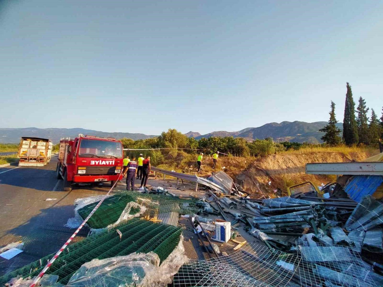 Aydın’da trafik kazası: 2 ölü, 4 yaralı