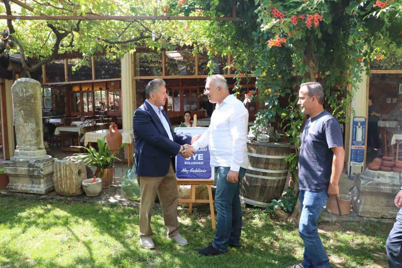 Nazilli Ticaret Odası yönetimi Karacasulu üyeleri ile bir araya geldi